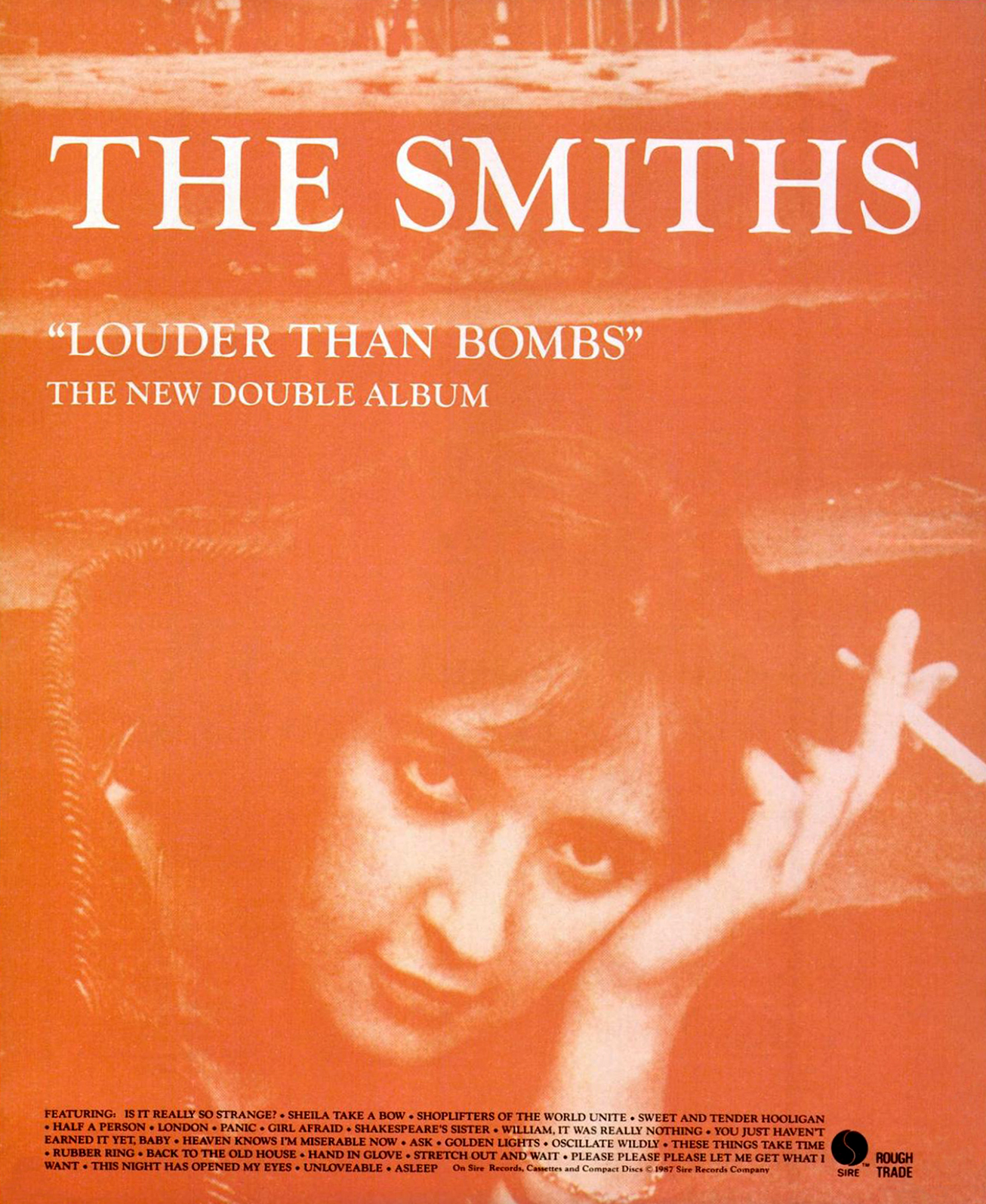 &quot;Louder Than Bombs&quot; Ad: Spin Magazine, April 1987