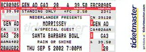 Santa Barbara ticket scan from fut